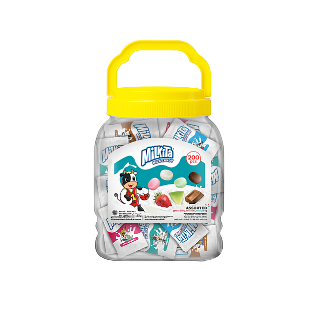 Milkita Assorted Milk Candy Jar 